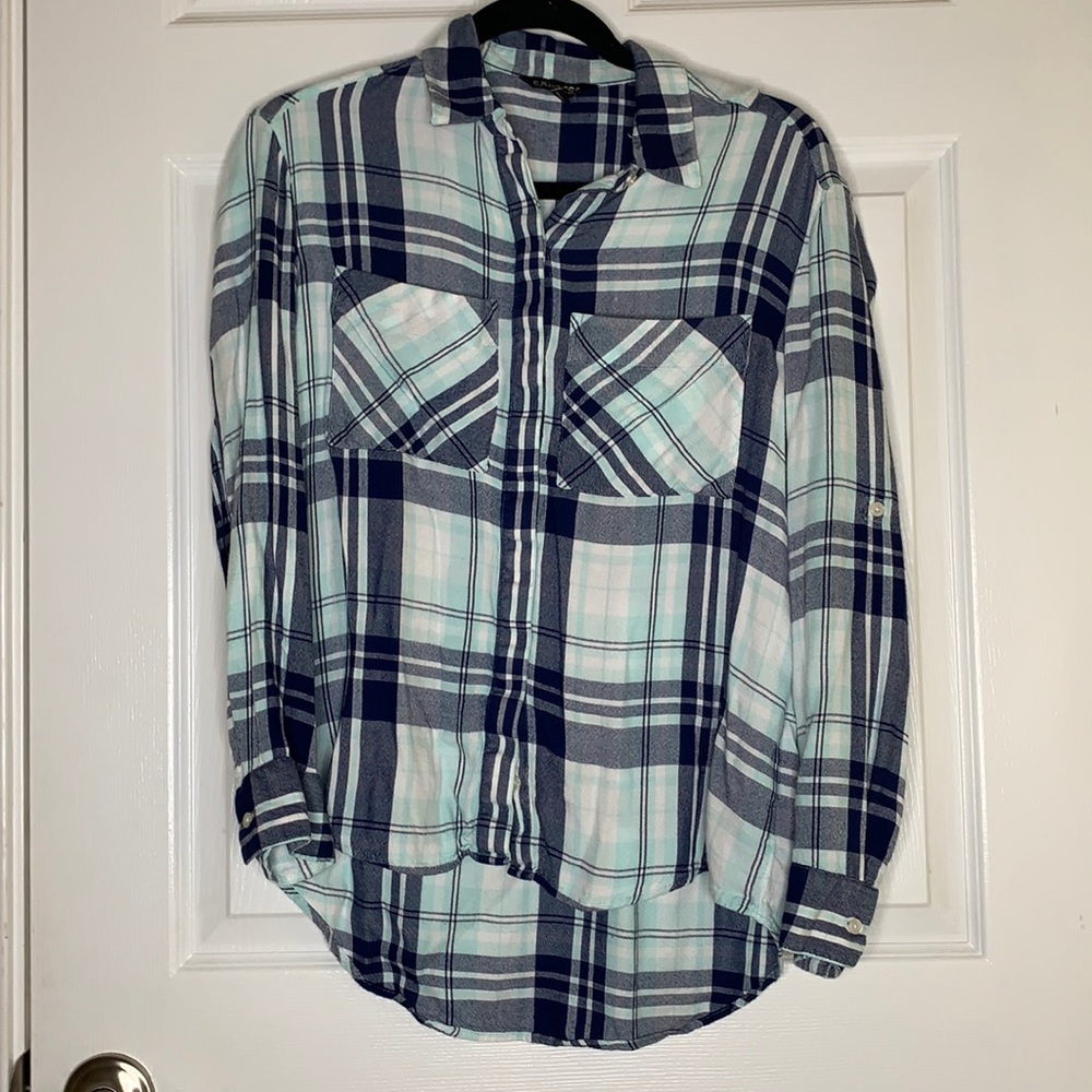 Express Plaid Casual Shirt